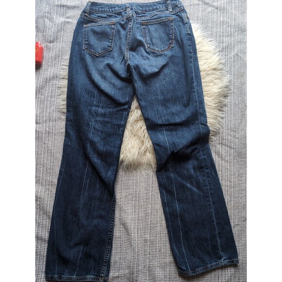 Banana Republic Medium Wash Contoured Boot Cut Women's Jeans Size 2 Short - Picture 6 of 10